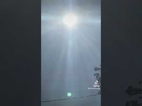 The sun so pretty angels up there watching over us#viral