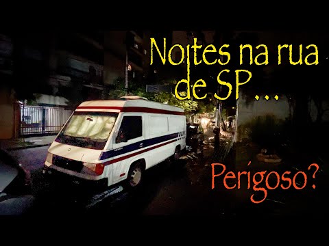 Dormi na rua em São Paulo (no meu Motorhome) - 3 noites na maior cidade do Brasil