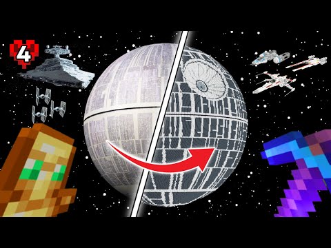 I Recreated Star Wars in Minecraft Hardcore!