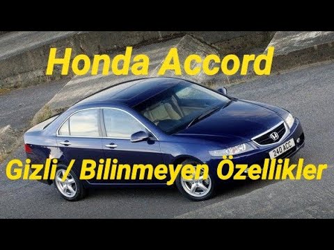 Thumbnail for Honda Accord 2003 - 2008 Gizli / Bilinmeyen Özellikler | Hız Sabitleyici Kullanımı