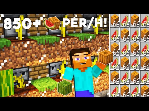 SINIRSIZ KABAK & KARPUZ FARM !! Minecraft: Karpuz ve Kabak Farmı Nasıl Yapılır | Minecraft Sistemler