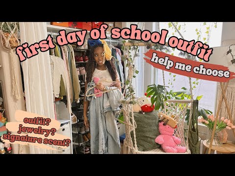 First Day of School Outfit / picking my junior year first day outfit!