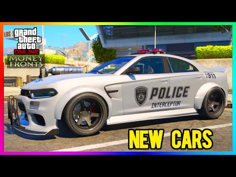 GTA 5 NEW POLICE BUFFALO STX GAMEPLAY, Cop Dodge Charger Hellcat, GTA 6 Trailer 2(GTA Online Update)