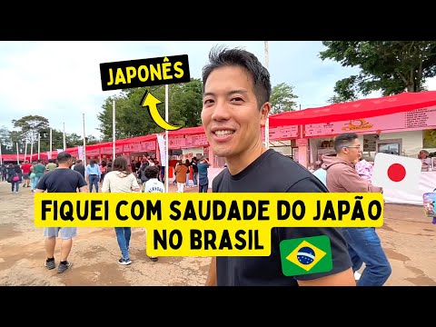Um japonês com saudade do Japão no Brasil