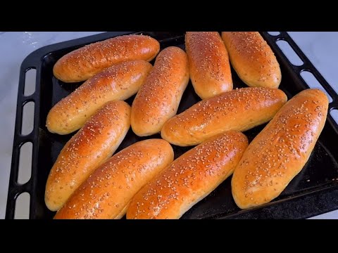 Thumbnail for خبز السندويتش القطني و الطري بمكونات بسيطة و نتيجة عجيبة أحسن مليون مرة من خبز المحلات