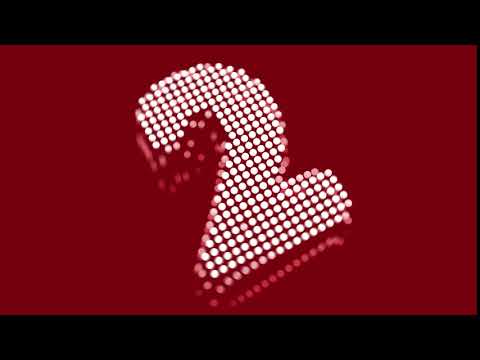 Thumbnail for countdown in Blender using Animation Nodes