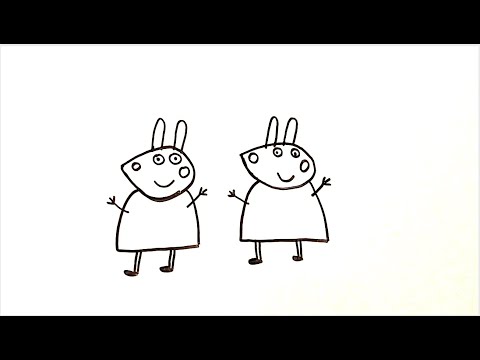 Rosie And Robbie Rabbit | Step By Step | Peppa Pig