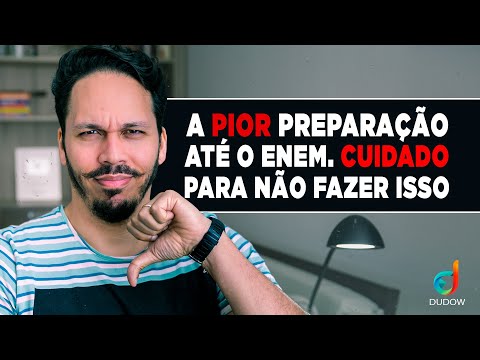Não adianta estudar só o que mais cai no ENEM | Como saber o que estudar para a prova?