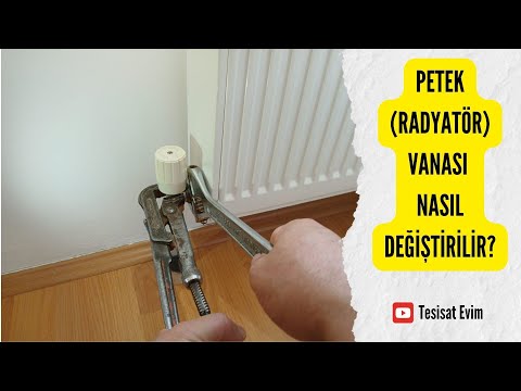 Radyatör Vanası Nasıl Değiştirilir? DETAYLI ANLATIM