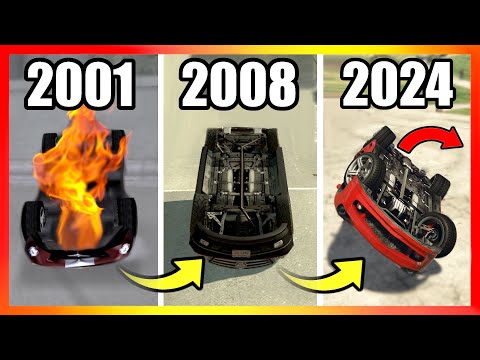 Evolution of FLIPPED CARS LOGIC in GTA Games (2001 → 2024)