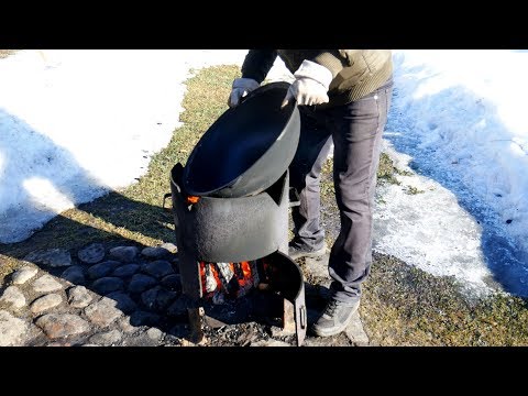 Thumbnail for ОБЖИГ УЗБЕКСКОГО КАЗАНА НА 22 ЛИТРА