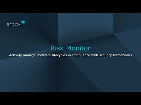 Snow Risk Monitor overview