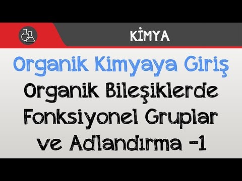 Thumbnail for Organik Bileşiklerde Fonksiyonel Gruplar ve Adlandırma -1