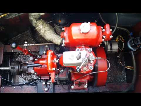 Sabb 10hp single diesel engine