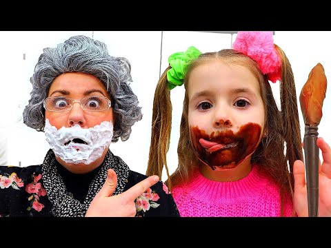Ruby and Bonnie - story for kids about real or fake chocolate toys