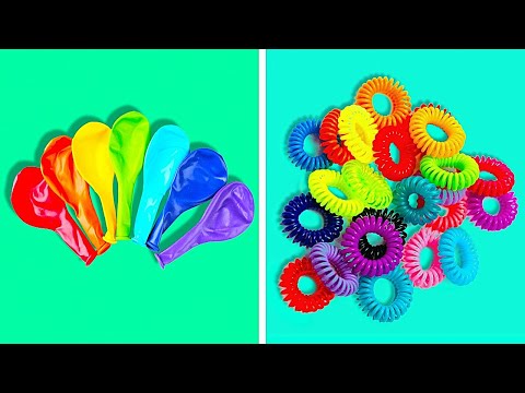 Thumbnail for 32 Cool RECYCLING Projects || 5-Minute Ideas to Reuse Balloons, Plastic Straws And Tights!