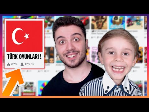 ???????? TÜRKLERİN YAPTIĞI OYUNLARI OYNADIK ⭐️ Roblox