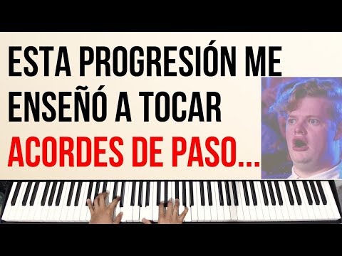 Aprende a Tocar ACORDES DE PASO con Esta Progresión | Tutorial de Piano