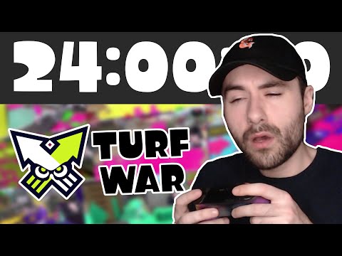 Thumbnail for I played Turf War in Splatoon 2 for 24 hours STRAIGHT