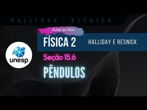 15.6 - Pêndulos | Halliday | Aula Ao Vivo - UNESP