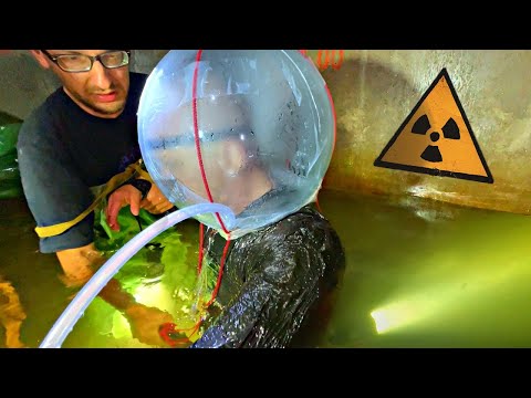 Thumbnail for ✅Stalkers penetrated in a DIY SCUBA under the Chernobyl power unit ☢️ Fell into radioactive water
