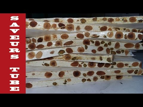 How to make Nougat de Montelimar with The French Baker TV Chef Julien from Saveurs Dartmouth U.K.