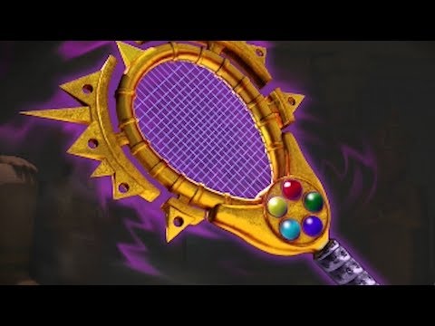 The Mario Tennis Game where Luigi is Thanos