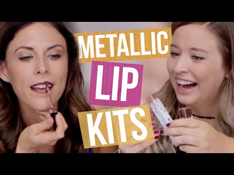 Thumbnail for Kylie Jenner Metallic Matte Lipstick Unboxing (Beauty Break)