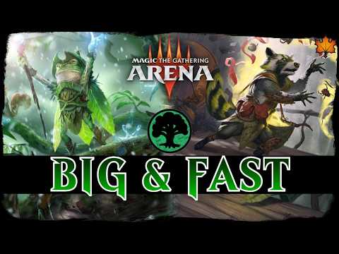 Thumbnail for HAPPY TREE FRIENDS | MTG Arena - Mono Green Aggro Frog Raccoon Rabbit Stompy BLOOMBURROW Standard