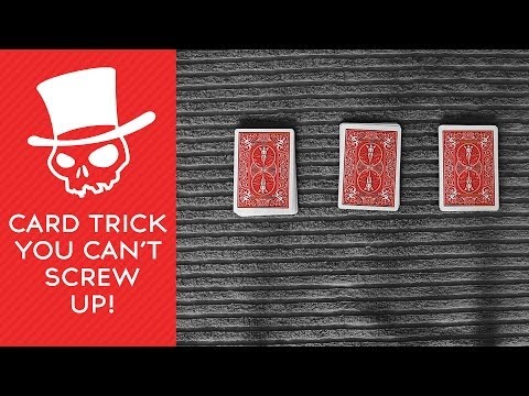 CARD TRICK YOU CANT SCREW UP! - REVEALED