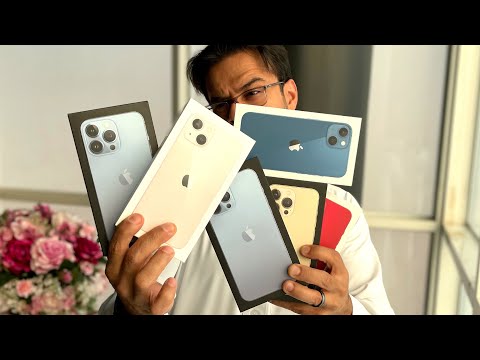 المراجعة التفصيلية لسلسة الايفون 13 !  iPhone 13 / 13 Mini & 13 Pro / 13 Pro Max