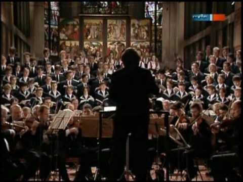 Bach Matthäuspassion - Thomanerchor  "Kommt, ihr Töchter, helft mir klagen"