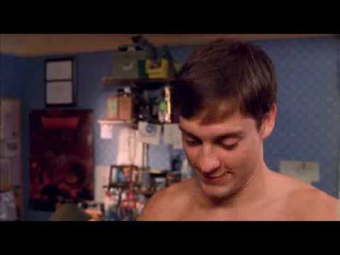 Spiderman Peter gets his powers