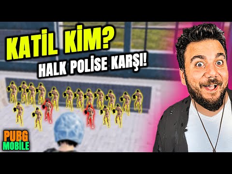 Thumbnail for HALK POLİSE KARŞI! KATİL KİM? PUBG Mobile Katil Kim Modu