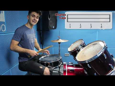 Thumbnail for El ritmo más fácil y básico en batería. Como empezar a tocar la batería. Curso de Bateria 2