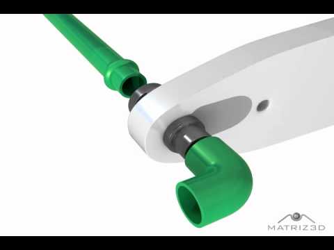 Simulación3D proceso de termofusión