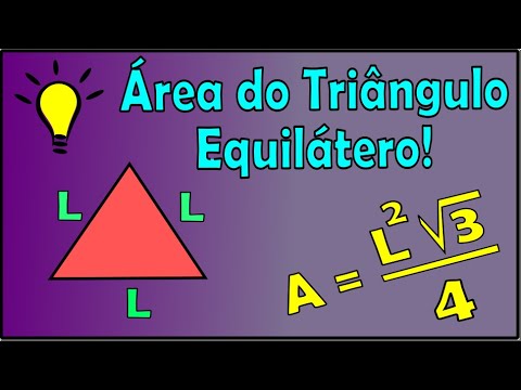 Área do Triângulo Equilátero