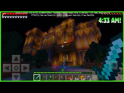Exploramos La Mansion de Herobrine de Madrugada