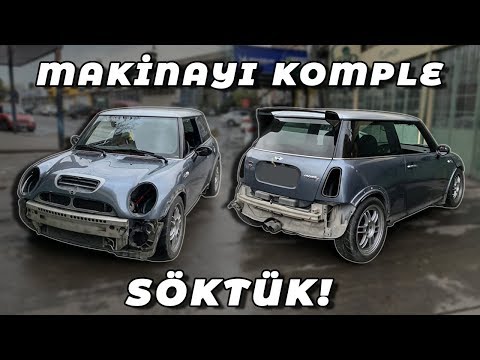 MAKİNAYI KOMPLE SÖKTÜK! Mini JCW GP - GERÇEK KARBON FİBER GELİYOR!