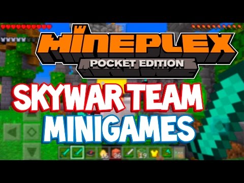 Minecraft PE 1.0 - IP Servidor de Skywars em Dupla e Minigames