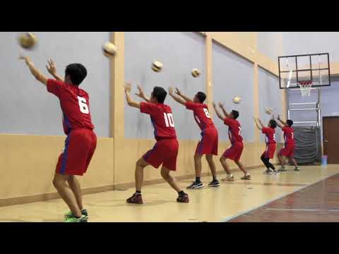 Latihan Pasing bolavoli untuk pemula