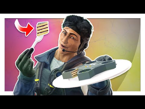 Rainbow Six: Siege but everything is Cake