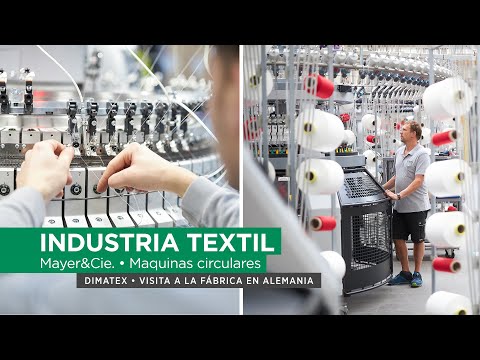 Industria Textil. Visitamos en Alemania la fabrica Mayer&amp;Cie. líderes en máquinas circulares.
