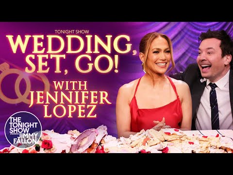 Thumbnail for Wedding, Set, Go! with Jennifer Lopez | The Tonight Show Starring Jimmy Fallon