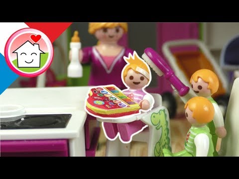 Playmobil en francais Toutes les histoires de bébé avec Mia  - La famille Hauser