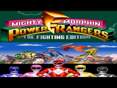 Thumbnail for Mighty Morphin Power Rangers - The Fighting Edition - Thunder Megazord (SNES)