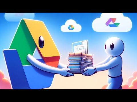 How do I transfer Google Drive files from one Google Account to another Google Account