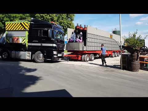 Big Spin Deinert auffahrt und rangieren  auf den Erlanger berg