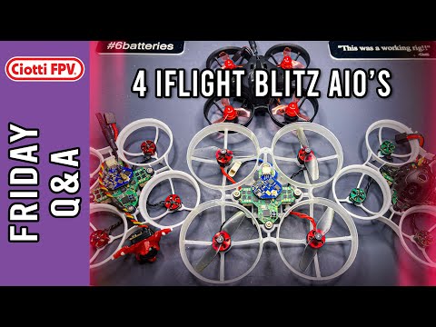 Thumbnail for iFlight Blitz AIO Madness - 4 New Builds For Sale - #6Batteries - Q&A