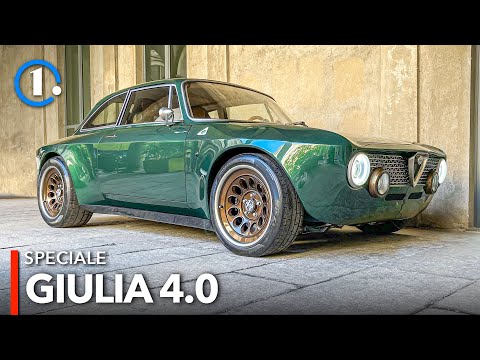 Alfa Romeo Giulia: il restomod Totem col V6 della GTAm da oltre 600 CV!